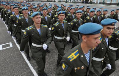 «Коробка» рязанских десантников выйдёт на парад на Красной площади 9 мая